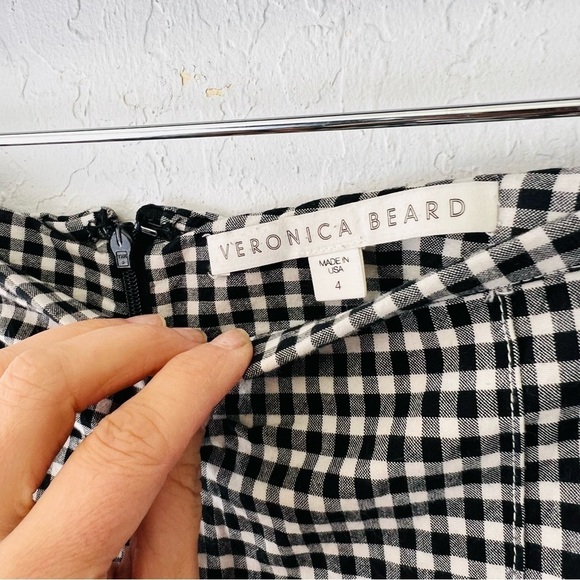 Victoria Beard Gingham Tee High Waisted Trouser Pants 4 - Picture 4 of 13